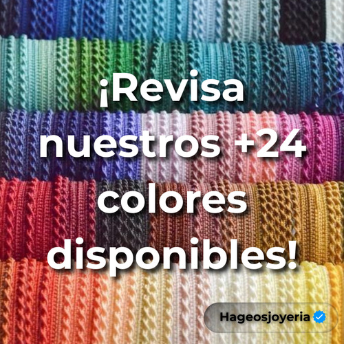 Rollo Hilo Chino 0.8mm Insumo De Bisutería Todo Los Colores Gris Claro