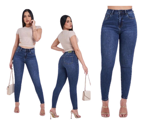 Pantalón Jean Dama Pop Sugar Skinny Stretch