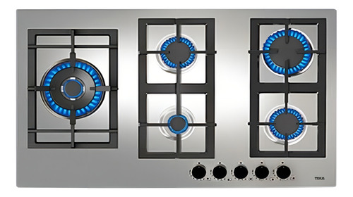 Parrilla A Gas Teka Efx 90 5g Ai Al Dr Left Ci Color Inox