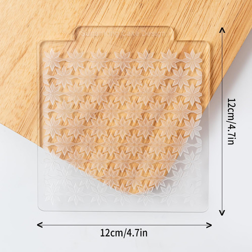 Juego De 3 Moldes De Estampado De Galletas Y Fondant