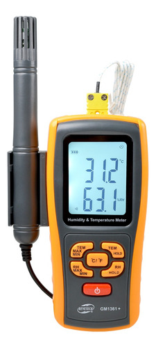 Termohigrómetro Profesional Con Sonda Y Termopar Gm1361+ 