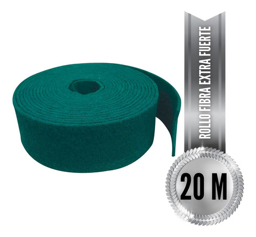 Fibra Verde 3m  Extra Fuerte 86 - Rollo 16cm X 20mts