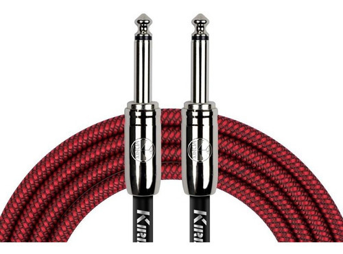 Cable Kirlin Para Instrumento 6 Mts Profesional, Iwcc-201pn Color Rojo