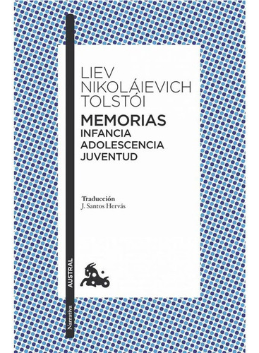 Libro Fisico Memorias. Infancia Liev N. Tolstói Original