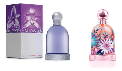 J. Del Pozo Halloween Edt 100ml + Hall Blossom 100ml (leer)