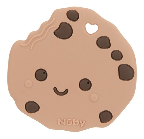 Mordedera De Silicon Nuby Galleta Con Chispas De Chocolate