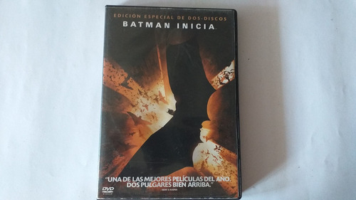 Pelicula Batman Inicia/  2 Dvd