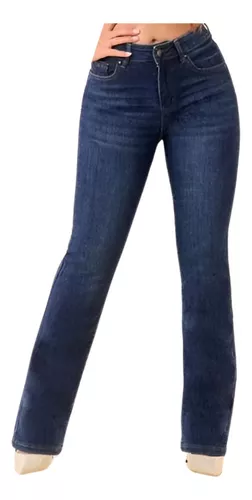 Jeans Tiro Alto, Pantalón Vaquero Mujer