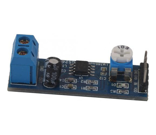 2x Módulo Amplificador De Sonido De Ganancia Lm386 200