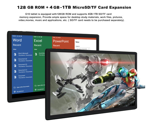 Tableta Goodtel G10 Android, 8 Gb De Ram Y 128 Gb De Rom
