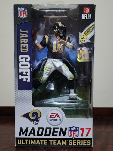 Mcfarlane Nfl Jared Goff Los Angeles Rams Madden 17