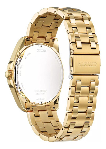 Citizen Peyten Ecodrive Gold Dial Bm7532-54p ...... Dcmstore Color de la correa Oro Color del bisel Oro Color del fondo Champange