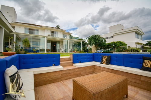 Imagem 5 de 30 de Casa Espetacular Com Vista Para O Lago Condomínio Porto Seguro - Cs00087 - 70391157