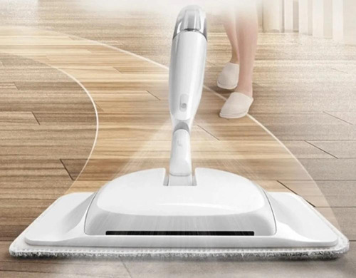 Imagem 6 de 9 de Mop Limpador 3x1 Spray + Microfibra + Vassoura Mágica