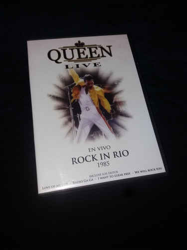 Película Musical Queen Rock In Río 1985 Dvd