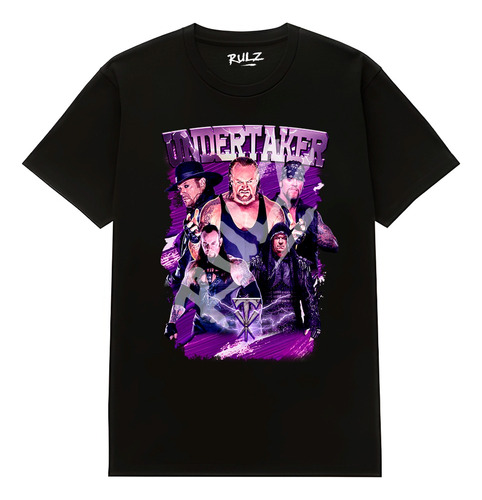 Polera Rulz The Undertaker - Diseño Único Tipo Vintage Wwe