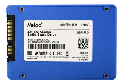 Netac N500s Ssd 120 Gb 2,5 Polegadas Sata Iii Hdd Disco Rígi