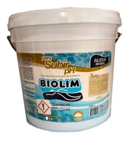 Regulador Para Alberca Para Subir Ph Marca Biolim 10 Kgs