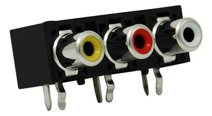 Rca Conector (hx3) - Chasis Horizontal Set De 8un         