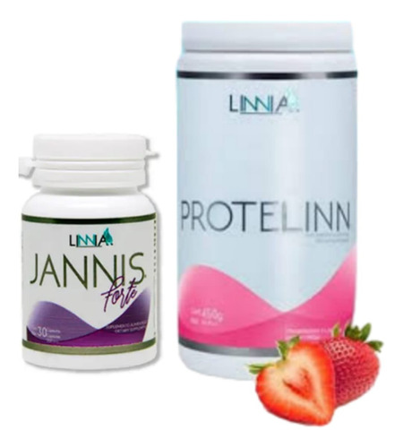 Jannis Forte Morada + Protelinn Proteína Linnia Control Peso