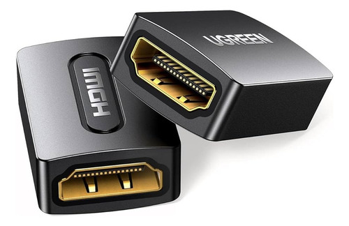 Pack De 2 Acopladores /empalmes Hdmi 4k Ugreen 