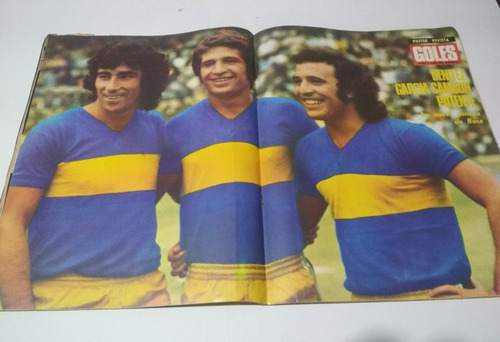 Lámina Poster Goles Boca Benítez García Cambon Potente (Usado)