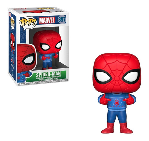 Funko Pop Marvel Holiday Spider-man 397