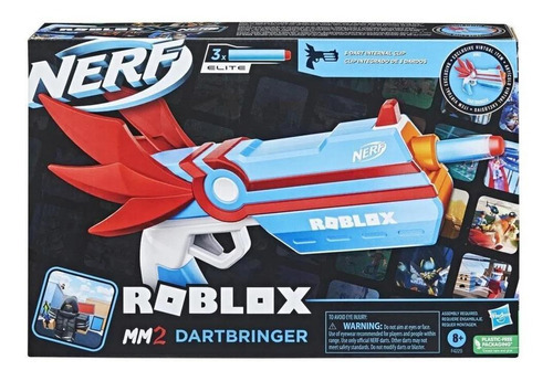 Lançador De Dardos Nerf Roblox Mm2 Dartbringer F4229 Hasbro