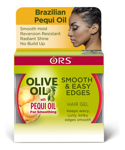 Ors Aceite De Oliva Suave Y Facil Bordes Gel Para El Cabello