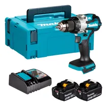Comprar Taladro Atornillador 1\u002F2 Makita 18v Bl + 2 Bat 5ah Ddf489rtj Color Turquesa Frecuencia