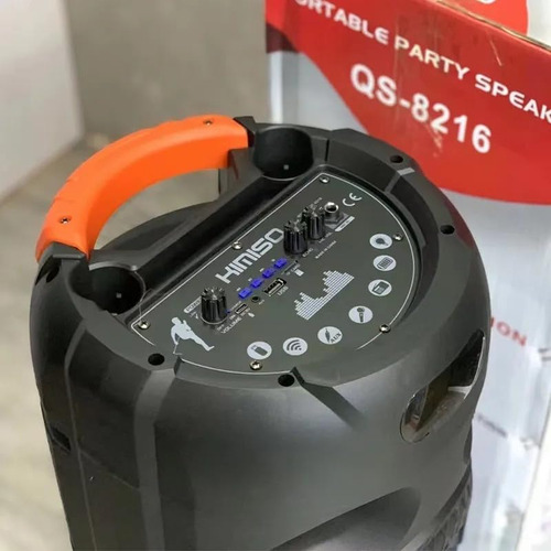 Bocina Altavoz 8 Pulgadas X3 Bluetooth Funcion Karaoke