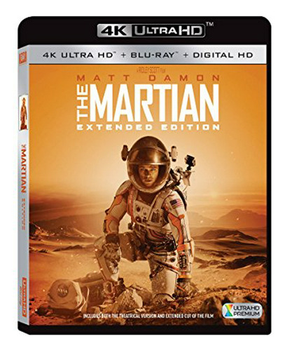 El Marciano: Extended Edition (4k-hd Ultra Blu-ray).