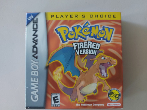 Pokémon Firered Vesion - Game Boy Advance Sp