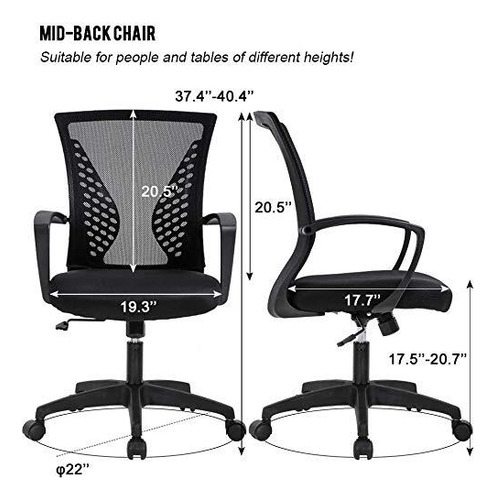 Hgs Silla De Oficina Para Computadora Silla De Oficina En