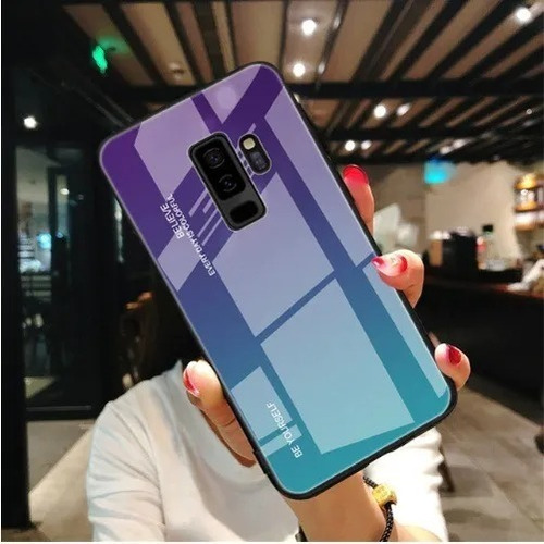 Protector Samsung A6 A7 A9 2018 Vidrio Atras Lujo 24 Hs