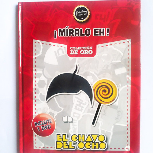 Libro El Chavo Del 8 Tomo 6 Míralo Eh!  + Dvd