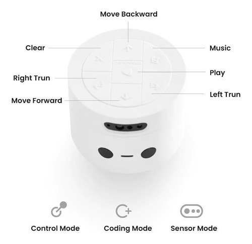 Práctico robot de codificación Matatalab Lite para niños