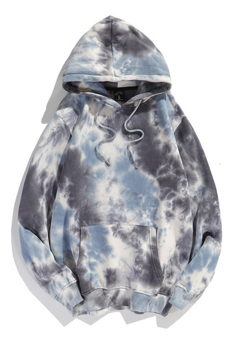 Sudadera Con Capucha De Forro Polar Para Hombre Tie-dye Grad