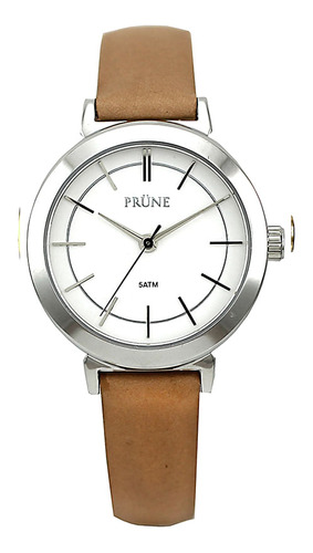 Reloj Prune Pru-5157-09 Sumergible Cuero