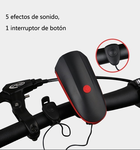 Con Embrague Eléctrico + Kit De Luces De Bicicleta Delantera