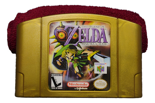 Cartucho-the Legend Of Zelda Majora's Mask-nitendo64original (Usado)