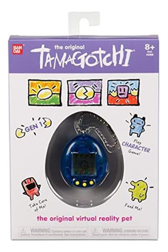 Juego Electrónico Tamagotchi, Azul Translúcido