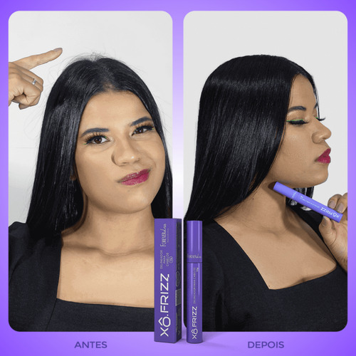 Xô Frizz Modelador De Fios Forever Liss 10 G - 12 Unidades