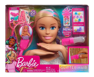 Cabeza de muñeca Barbie para peinar Dreamtopia  Simaroco