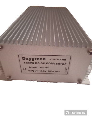 Convertidor De Voltaje 24v A 12v De 100 Amps