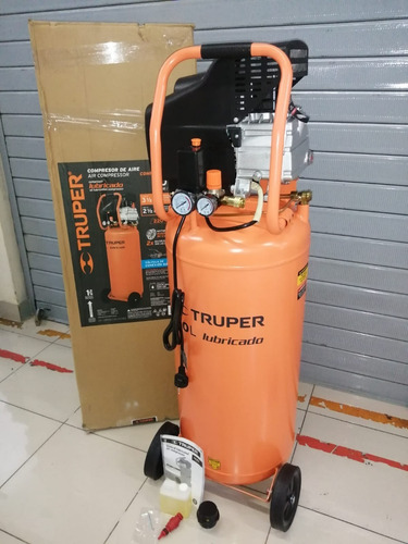 Compresora De Aire Lubricada Truper De 80 Litros