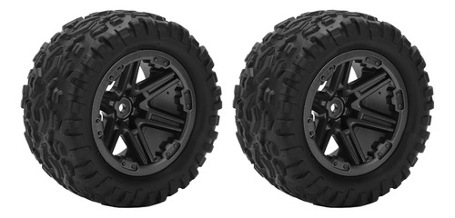 Pneus De Borracha 1/8, 2 Unidades, Adaptador Hexagonal Para