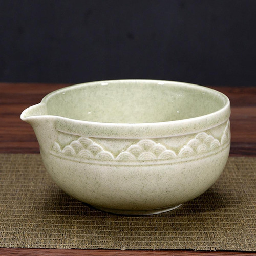 Matcha Tazón Hecha A Mano Taza De Color De Matcha Ligera