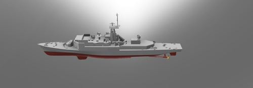 Ara Drummond, Corbeta A69 1/700
