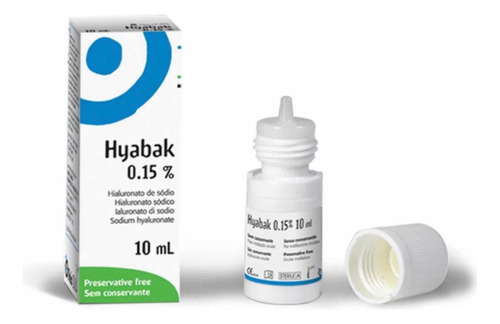 Hyabak Colírio Frasco Com 10ml